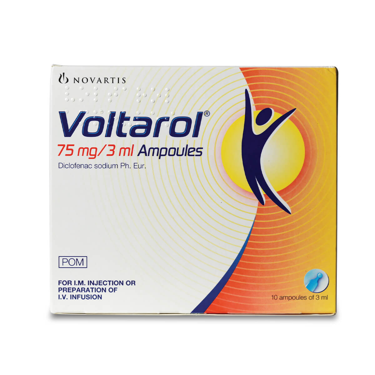Voltarol Ampoules - 75mg/3ml (10) *POM*