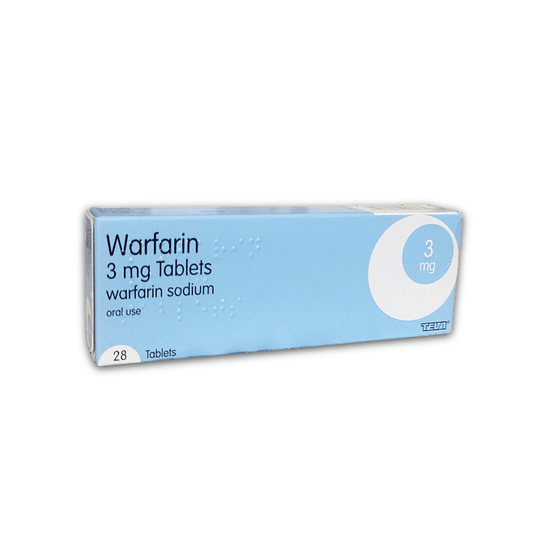 Warfarin Tablets 3mg (28) *POM*