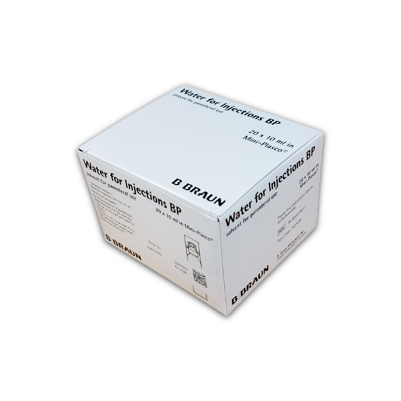 Water For Injection BP - 10ml (20) Plastic Vial *POM*